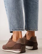 marquiiz Sneakers casuale din imitație de piele întoarsă cu talpă profilată Alevtina Maro