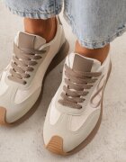 marquiiz Sneakers decorați cu model geometric Sameen Bej Bej
