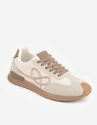 marquiiz Sneakers decorați cu model geometric Sameen Bej Bej