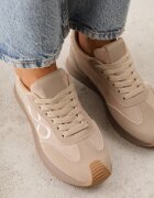 marquiiz Sneakers decorați cu model geometric Sameen Bej Bej închis