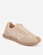 marquiiz Sneakers decorați cu model geometric Sameen Bej Bej închis