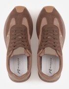 marquiiz Sneakers decorați cu model geometric Sameen Bej Maro