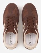marquiiz Sneakers sport din imitație de piele întoarsă cu inserții geometrice Shanoom Maro