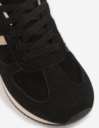 marquiiz Sneakers sport din imitație de piele întoarsă cu inserții geometrice Shanoom Negri