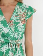 may moda Rochie Verde cu curea Myranie