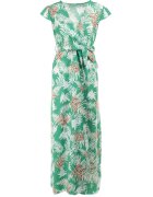 may moda Rochie Verde cu curea Myranie