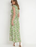 may moda Rochie Verde deschis cu curea Myranie