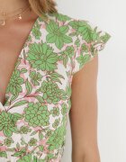 may moda Rochie Verde deschis cu curea Myranie