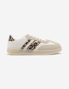 mellisa Sneakerși bej cu imprimeu leopard Tip teniși iconici pe talpă semitransparentă Ulinera