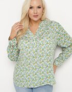 melya by melody Bluză Verde deschis din Viscoză cu flori Edilitia