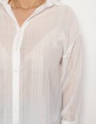melya by melody Cămașă Albă cu croială Oversize Dolamana