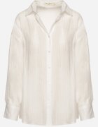 melya by melody Cămașă Albă cu croială Oversize Dolamana