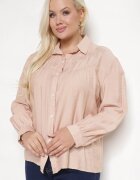 melya by melody Cămașă Rozalie cu Viscoză Decorată cu Broderie Valotina