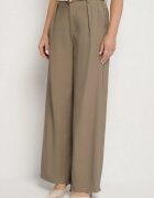 melya by melody Costum Verde din Viscoză Pantaloni și Vestă Sorveia