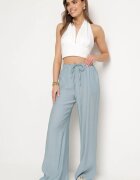 melya by melody Pantaloni Albastru deschis