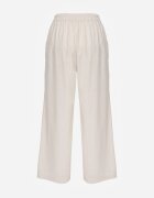 melya by melody Pantaloni Bej Largi cu elastic în talie cu in Araniells