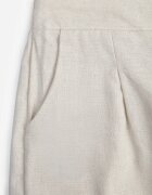 melya by melody Pantaloni Bej Largi cu elastic în talie cu in Araniells