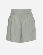 melya by melody Pantaloni scurți Verde Din bumbac cu elastic în talie și dungi laterale Fotina