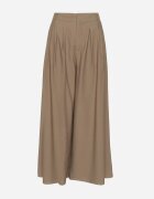 melya by melody Pantaloni Verzi din Viscoză cu croială largă Mevorine