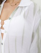 melya by melody Rochie Verde deschis Oversize stil cămașă Rarosa