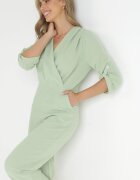 melya by melody Salopetă Verde Lungă cu Decolteu Petrecut Lauretia