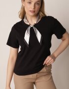 melya by melody T-shirt Negru