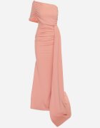 messaya Rochie Roz Mulată Maxi cu Trenă Decorativă Iralia