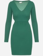 messaya Rochie Verde cu croi ajustat cu decupaje în talie Halassia