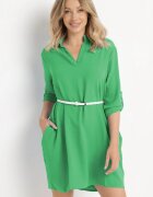 metrofive Rochie tip cămașă Verde cu croială evazată Neoriana