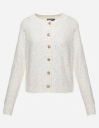 metrofive Cardigan oversize decorat cu paiete cu adaos de lână Arawen Alb