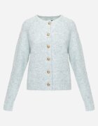 metrofive Cardigan oversize decorat cu paiete cu adaos de lână Arawen Albastru deschis