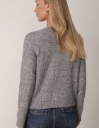 metrofive Cardigan oversize decorat cu paiete cu adaos de lână Arawen Gri