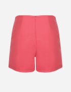 metrofive Pantaloni scurți fucsia din bumbac cu talie înaltă și nasturi decorativi Sepirene