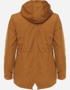 mhm Jachetă Parka Reversibilă Matlasată de tranziție cu glugă Maro-Neagră Tidare