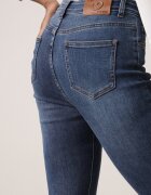 milas91 Blugi Albastri Tip Clopot cu Talie Înaltă Finvanna