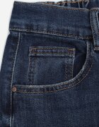 milas91 Blugi Mom Fit Casual cu bumbac și elastic în talie Meusa Bleumarin