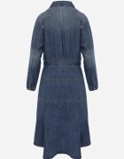 milas91 Blugi Rochie cu bumbac și cusături decorative Juni Albastră