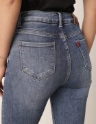 milas91 Blugi Skinny cu bumbac echipați cu elastic în talie Tamello Albaștri