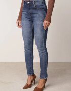 milas91 Blugi Slim Rurki Asortate cu Bumbac Modelator Push-Up Azraela Albaștri