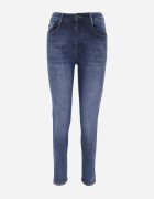 milas91 Blugi Slim Rurki Asortate cu Bumbac Modelator Push-Up Azraela Albaștri