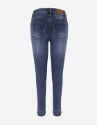 milas91 Blugi Slim Rurki Asortate cu Bumbac Modelator Push-Up Azraela Albaștri