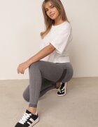 minimi Colanți cu talie înaltă și inserții modelatoare Onorata Gri