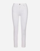 miss poem Blugi Albi din bumbac cu croială skinny Larnfe