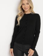 miss poem Cardigan Negru