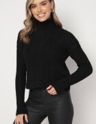 miss poem Maletă Negru cu model împletit Ibuza