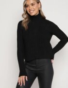 miss poem Maletă Negru cu model împletit Ibuza
