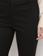 miss poem Pantaloni Negri Largi de costum cu talie înaltă Haretia