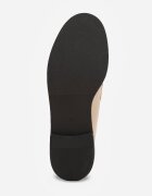  Mocasini Bej Plati cu Cataramă Decorativă Labina