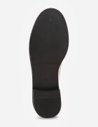  Mocasini Bej Plati cu Cataramă Metalică Evelithia
