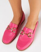  Mocasini Fucsia Clasici cu Cataramă Elegantă Alcmeria